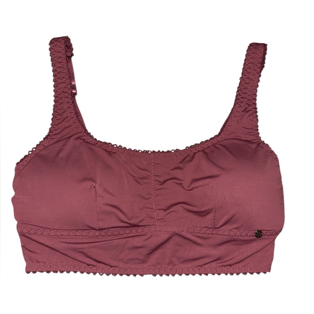 Blush Padded Slip-On Bralette Size Medium